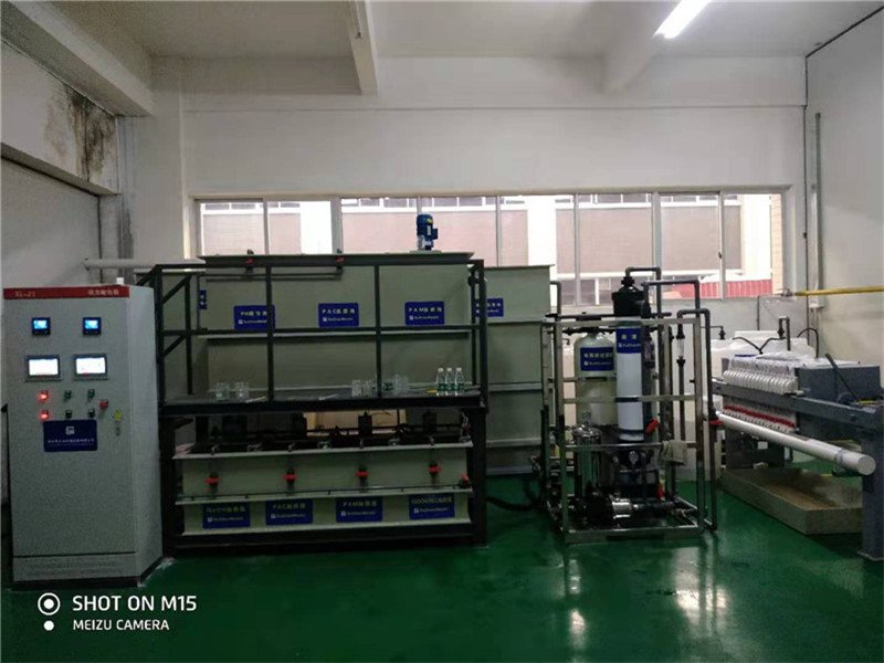 電鍍鎳廢水+中水回用